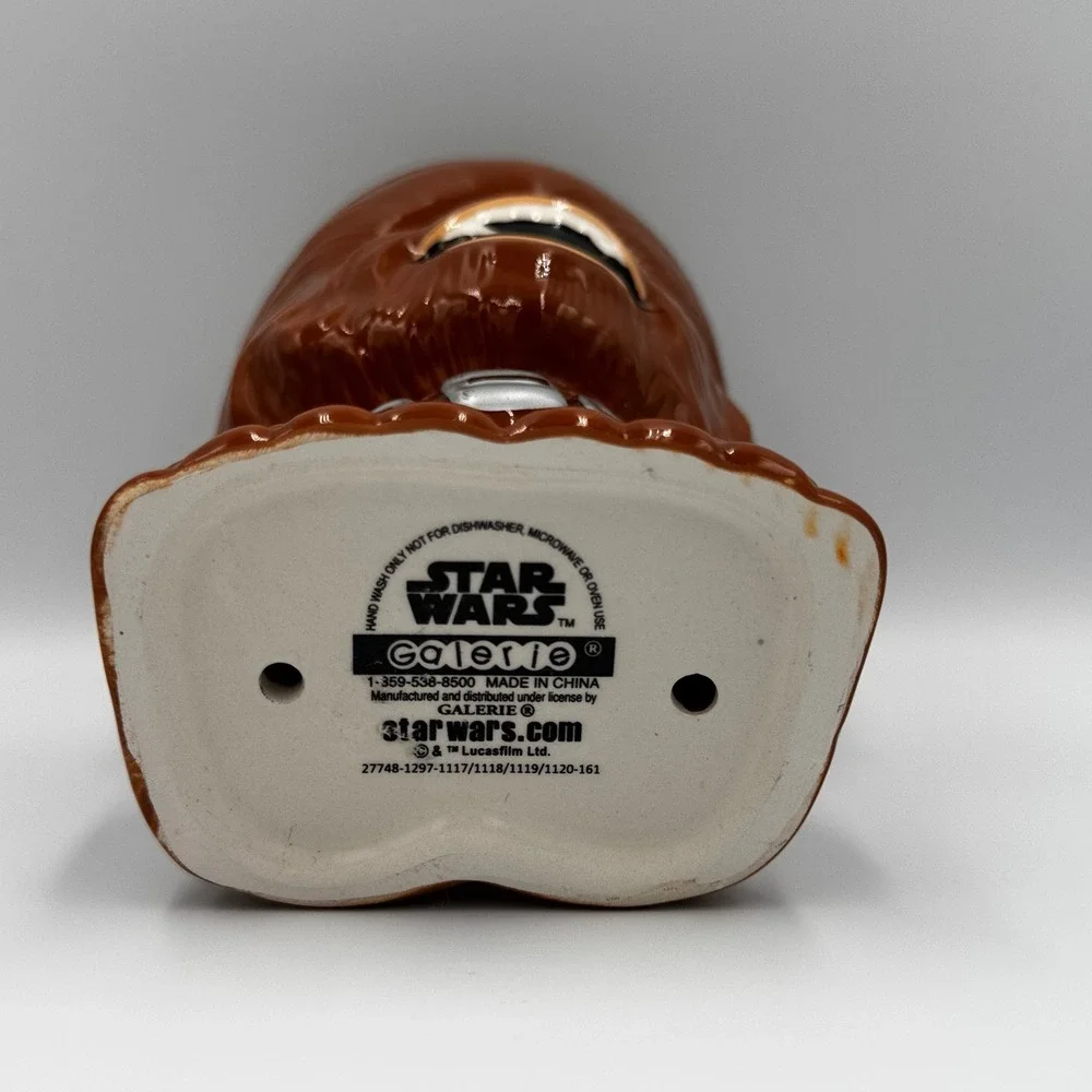 Star Wars Chewbacca 6" Ceramic Goblet/Mug - Collectible - BRAND NEW! - Picture 6 of 6